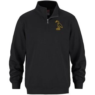 WTT Unisex 1/4 Zip - Black Product Image